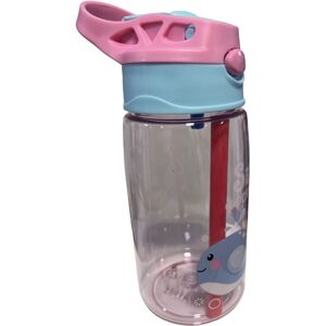 Unbranded Sea Country Whale 480ml Water Bottle Straw Leak Proof Flip Unbranded Sea Country Whale 480ml Water Bottle Straw Leak Proof Flip