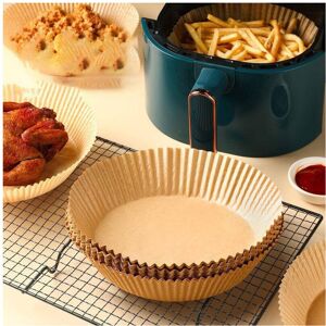 B&Co 40 Round Disposable Air Fryer Liners – 20cm Greaseproof Parchment Sheets, Heat R B&Co 40 Round Disposable Air Fryer Liners – 20cm Greaseproof Parchment Sheets, Heat R