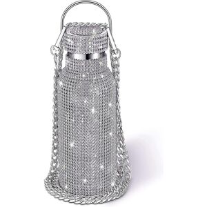 Unbranded (purple, 500ml) Diamond Water Bottle Bling Rhinestone Stainless Steel Thermal Bo Unbranded (purple, 500ml) Diamond Water Bottle Bling Rhinestone Stainless Steel Thermal Bo