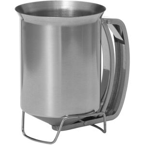 GreenZech Handheld Batter Dispenser Stainless Steel Donut Cupcake Pancake Pastry Cake Tool GreenZech Handheld Batter Dispenser Stainless Steel Donut Cupcake Pancake Pastry Cake Tool