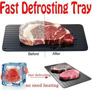True Face Fast Defrosting Tray fast Thaw Aluminium Meat Board True Face Fast Defrosting Tray fast Thaw Aluminium Meat Board