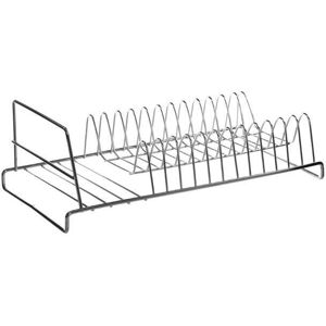 Premier Housewares 12 Plate Dish Drainer - Chrome Premier Housewares 12 Plate Dish Drainer - Chrome