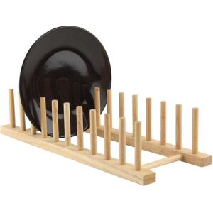 Apollo (Large) Beech Wood Wooden Long 10 Plates Plate Rack Stand Holder Drainer Kitchen Apollo (Large) Beech Wood Wooden Long 10 Plates Plate Rack Stand Holder Drainer Kitchen