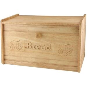 Apollo Hevea Rubber wood Wooden Carved Drop Front Bread Bin Counter Storage Box Apollo Hevea Rubber wood Wooden Carved Drop Front Bread Bin Counter Storage Box