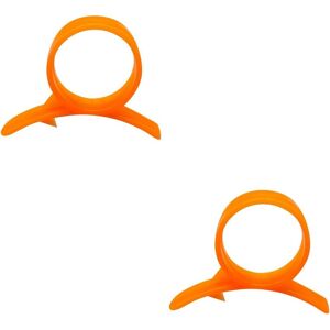 Unbranded 2-Pack Orange & Citrus Peeler - Thumb Ring Design, Quick Peel, Hygienic ABS, Lig Unbranded 2-Pack Orange & Citrus Peeler - Thumb Ring Design, Quick Peel, Hygienic ABS, Lig