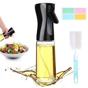 Sandiyago Oil Sprayer,200ml Glass Olive Oil Spray Bottle for Cooking Air Fryer Oil Dispens Sandiyago Oil Sprayer,200ml Glass Olive Oil Spray Bottle for Cooking Air Fryer Oil Dispens