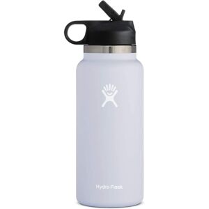 Hydro Flask 2.0 White Water Bottle Straw Lid - Water Bottle Hydro Flask 2.0 White Water Bottle Straw Lid - Water Bottle