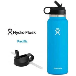 Hydro Flask Pacific 40oz Water Bottle - Straw Lid Sports Gym Outdoor Hydro Flask Pacific 40oz Water Bottle - Straw Lid Sports Gym Outdoor