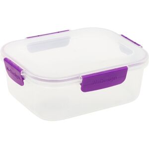 URBN-CHEF ( 2.1L, Purple) Set of 3 Food Plastic Storage Container Airtight Seal Clip & URBN-CHEF ( 2.1L, Purple) Set of 3 Food Plastic Storage Container Airtight Seal Clip &