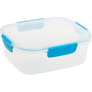 URBN-CHEF ( 2.1L, Blue) Set of 6 Food Plastic Storage Container Airtight Seal Clip & Lo URBN-CHEF ( 2.1L, Blue) Set of 6 Food Plastic Storage Container Airtight Seal Clip & Lo