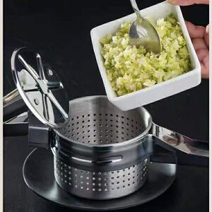 Unbranded Heavy Duty Steel Potato Ricer Puree Masher Juicer Vegetable Fruit Press Maker Unbranded Heavy Duty Steel Potato Ricer Puree Masher Juicer Vegetable Fruit Press Maker