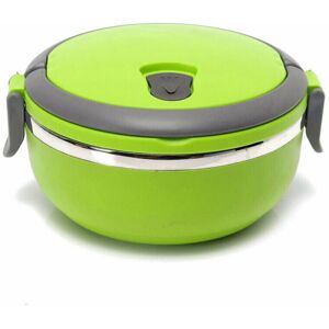 Unbranded (Green) Hot Food Flask Stainless Steel Lunch Box Thermos Vacuum Insulated Trave Unbranded (Green) Hot Food Flask Stainless Steel Lunch Box Thermos Vacuum Insulated Trave