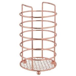 Apollo Copper Utensil Holder Cutlery Caddy Storage Organiser Stand Container Apollo Copper Utensil Holder Cutlery Caddy Storage Organiser Stand Container