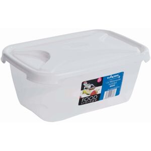 (1.2L, White) Wham Rectangular Food Storage Container (1.2L, White) Wham Rectangular Food Storage Container