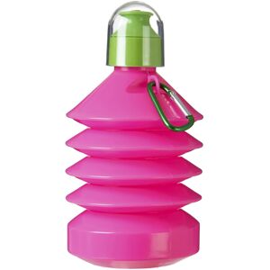 Premier Housewares 650ml Mimo Pink Foldable Plastic Scrunchy Water Bottle Pocket Collapsible Drink Premier Housewares 650ml Mimo Pink Foldable Plastic Scrunchy Water Bottle Pocket Collapsible Drink