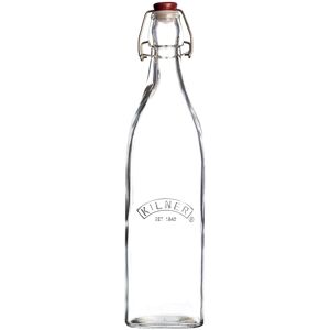 Kilner Square clip Top Bottle, Airtight Seal for Preserving and Storing Liquids, Kilner Square clip Top Bottle, Airtight Seal for Preserving and Storing Liquids,