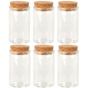 URBN Living (50ml Round, 6) 6/12 Glass Food Storage Jars Containers Cork Lids URBN Living (50ml Round, 6) 6/12 Glass Food Storage Jars Containers Cork Lids
