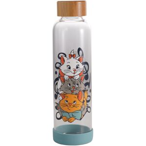 Disney Half Moon Bay The Aristocats Glass Water Bottle - 500ml - Travel Water Bottle Gi Disney Half Moon Bay The Aristocats Glass Water Bottle - 500ml - Travel Water Bottle Gi