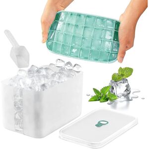 Unbranded Ice Cube Tray With Lid, Silicone Ice Cube Mold With Lid, Ice Cube Box, Ice Cube Unbranded Ice Cube Tray With Lid, Silicone Ice Cube Mold With Lid, Ice Cube Box, Ice Cube