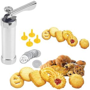 Unbranded Cookie Extruder Press Machine Biscuit Maker Cake Making Decorating Set Unbranded Cookie Extruder Press Machine Biscuit Maker Cake Making Decorating Set
