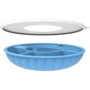 Unbranded (blue, Snack tray 30oz) Ice Cream Cup With Cover Snack Plate Stanley Snack Cup F Unbranded (blue, Snack tray 30oz) Ice Cream Cup With Cover Snack Plate Stanley Snack Cup F