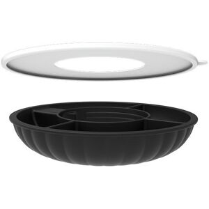 Unbranded (black, Snack tray lid 30oz) Ice Cream Cup With Cover Snack Plate Stanley Snack Unbranded (black, Snack tray lid 30oz) Ice Cream Cup With Cover Snack Plate Stanley Snack