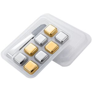 Unbranded (316 blocks 12 capsules+silicone clip) Stainless Steel Ice Cubes 316 Creative Ic Unbranded (316 blocks 12 capsules+silicone clip) Stainless Steel Ice Cubes 316 Creative Ic