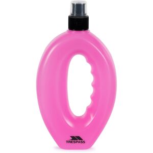 Trespass Sprint Water Bottle - Ergonomic 500ml Pink/White Trespass Sprint Water Bottle - Ergonomic 500ml Pink/White