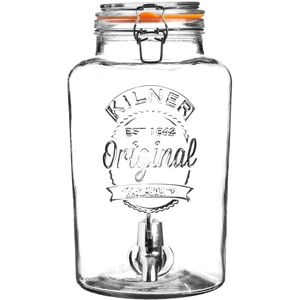 Kilner 0025405 clip Top Round Drinks Dispenser, 5 Litre Kilner 0025405 clip Top Round Drinks Dispenser, 5 Litre