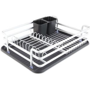 Tower Aluminium Dishrack, Removable Cutlery Holder, Removable Rack & Drip-Tray, Tower Aluminium Dishrack, Removable Cutlery Holder, Removable Rack & Drip-Tray,
