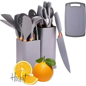 Unbranded Houmt Silicone Cooking Utensil Set Silicone Kitchen Utensil Set-19 pcs Wooden Ha Unbranded Houmt Silicone Cooking Utensil Set Silicone Kitchen Utensil Set-19 pcs Wooden Ha