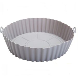 B&Co Air Fryer Silicone Basket Pot Liner Reusable 22x22x4.5cm B&Co Air Fryer Silicone Basket Pot Liner Reusable 22x22x4.5cm
