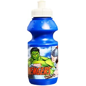 Marvel Avengers Blue Plastic Sports Cap Water Drinks Sports Bottle Marvel Avengers Blue Plastic Sports Cap Water Drinks Sports Bottle