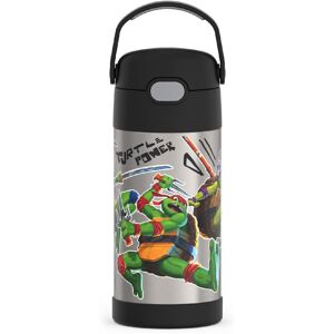 TERMOSCAFFÈ THERMOS FUNTAINER Water Bottle with Straw 12 Ounce Teenage Mutant Ninja Turtle TERMOSCAFFÈ THERMOS FUNTAINER Water Bottle with Straw 12 Ounce Teenage Mutant Ninja Turtle
