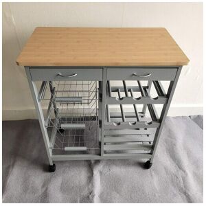 HYGRAD BUILT TO SURVIVE Wooden Kitchen Office Trolley Top Island Dining Cart Worktop Basket Storage HYGRAD BUILT TO SURVIVE Wooden Kitchen Office Trolley Top Island Dining Cart Worktop Basket Storage