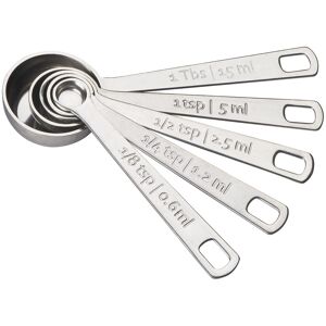 Le Creuset Stainless Steel Measuring Spoons Set of 5 Le Creuset Stainless Steel Measuring Spoons Set of 5