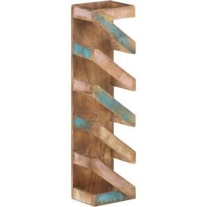 vidaXL Wine Rack for 5 Bottles Solid Reclaimed Wood vidaXL Wine Rack for 5 Bottles Solid Reclaimed Wood