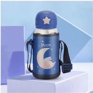 Unbranded (Rabbit) 700ml Portable Drinking Straw Shoulder Strap Water Bottle Sports Water Unbranded (Rabbit) 700ml Portable Drinking Straw Shoulder Strap Water Bottle Sports Water