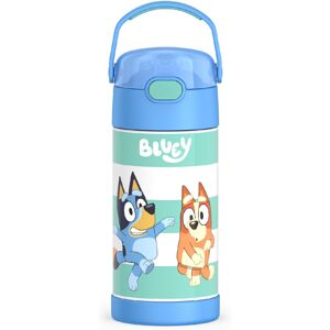 TERMOSCAFFÈ THERMOS FUNTAINER Water Bottle with Straw 12 Ounce Bluey Kids Stainless Steel TERMOSCAFFÈ THERMOS FUNTAINER Water Bottle with Straw 12 Ounce Bluey Kids Stainless Steel