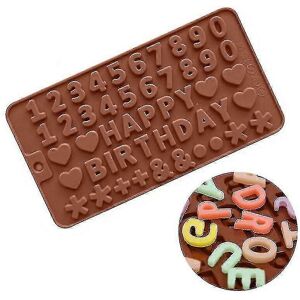 Unbranded Food Drink Stencils Happy Birthday Number Cake Silicone Mould Chocolate Fondant Unbranded Food Drink Stencils Happy Birthday Number Cake Silicone Mould Chocolate Fondant