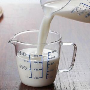 Unbranded 250ml Heat Resisting Glass Measuring Cup Milk Water Scale Microwave Tool Unbranded 250ml Heat Resisting Glass Measuring Cup Milk Water Scale Microwave Tool