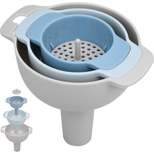 Unbranded Kitchen Funnel Set, 4 In 1 Multi-fonction Kitchen Funnel with Detachable Filter Unbranded Kitchen Funnel Set, 4 In 1 Multi-fonction Kitchen Funnel with Detachable Filter