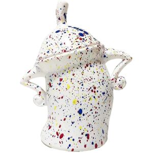 Unbranded (Multicolor) Canister With Attitude, Large Ceramics Jar With Lid, Cute Creative Unbranded (Multicolor) Canister With Attitude, Large Ceramics Jar With Lid, Cute Creative