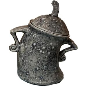 Unbranded (Gray) Canister With Attitude Cute Sassy Storage Canister Fun Ceramic Desktop Or Unbranded (Gray) Canister With Attitude Cute Sassy Storage Canister Fun Ceramic Desktop Or