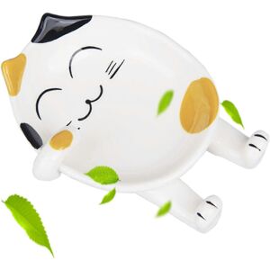 konhill (As show, One size) Spoon Rest, Ceramic Cute Yellow Coffee Cat Spoon Rest, Spoon konhill (As show, One size) Spoon Rest, Ceramic Cute Yellow Coffee Cat Spoon Rest, Spoon