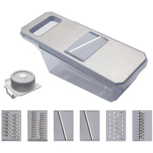 Unbranded Metal Multifunctional Safety Manual Vegetable Slicer Potato Garlic Carrot Grater Unbranded Metal Multifunctional Safety Manual Vegetable Slicer Potato Garlic Carrot Grater