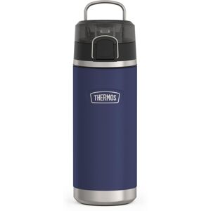 Thermos ICON SERIES Water Bottle with Spout 18 Ounce Navy Stainless Steel Vac Thermos ICON SERIES Water Bottle with Spout 18 Ounce Navy Stainless Steel Vac