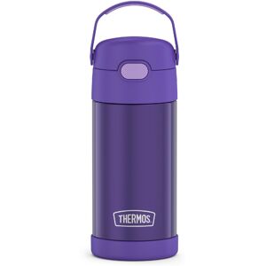 Thermos FUNTAINER Water Bottle with Straw - 12 Ounce Violet - Kids Stainless Ste Thermos FUNTAINER Water Bottle with Straw - 12 Ounce Violet - Kids Stainless Ste
