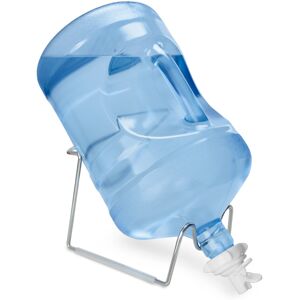 Brio Metal Plated 3-5 Gallon Water Jug Stand and 2 Dispenser Valves R Brio Metal Plated 3-5 Gallon Water Jug Stand and 2 Dispenser Valves R