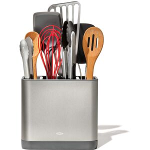 OXO Good Grips Adjustable Stainless Steel Organizer, Large Utensil Holder OXO Good Grips Adjustable Stainless Steel Organizer, Large Utensil Holder